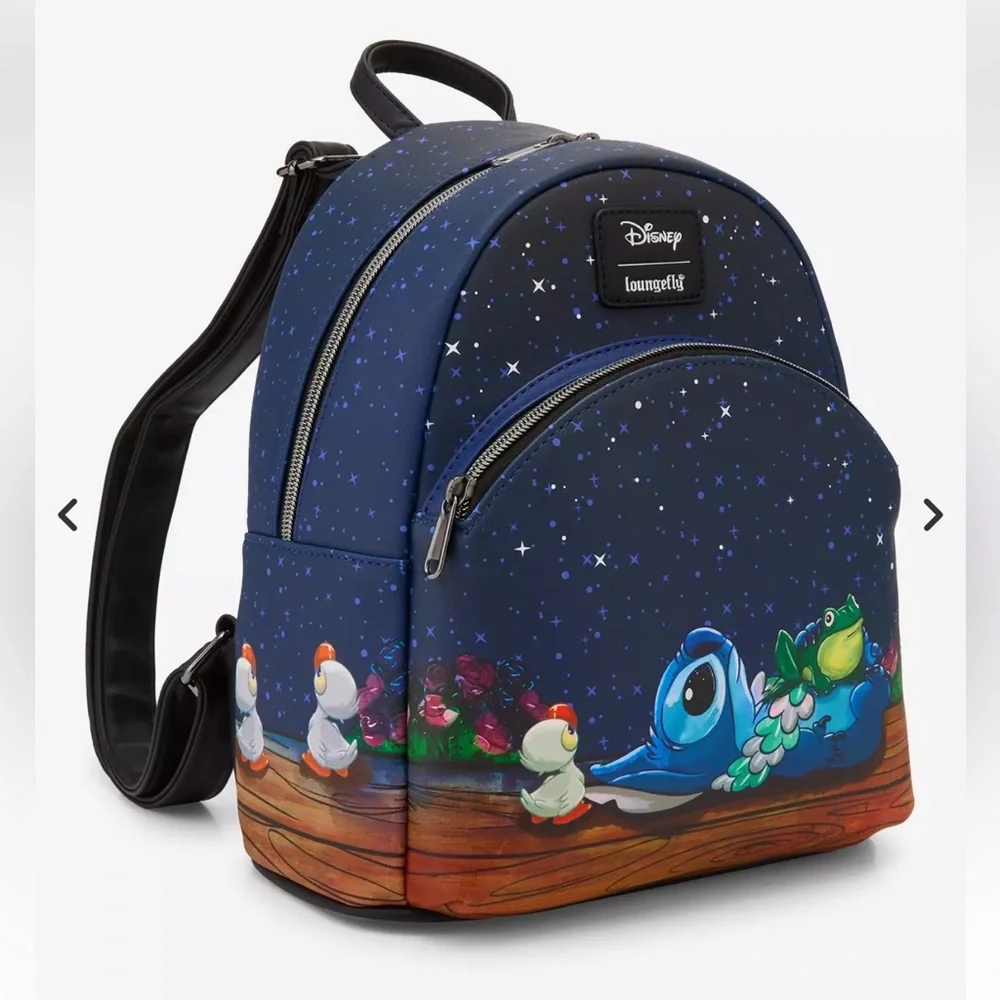 Loungefly Disney Stitch Stargazing Mini Backpack & Wallet